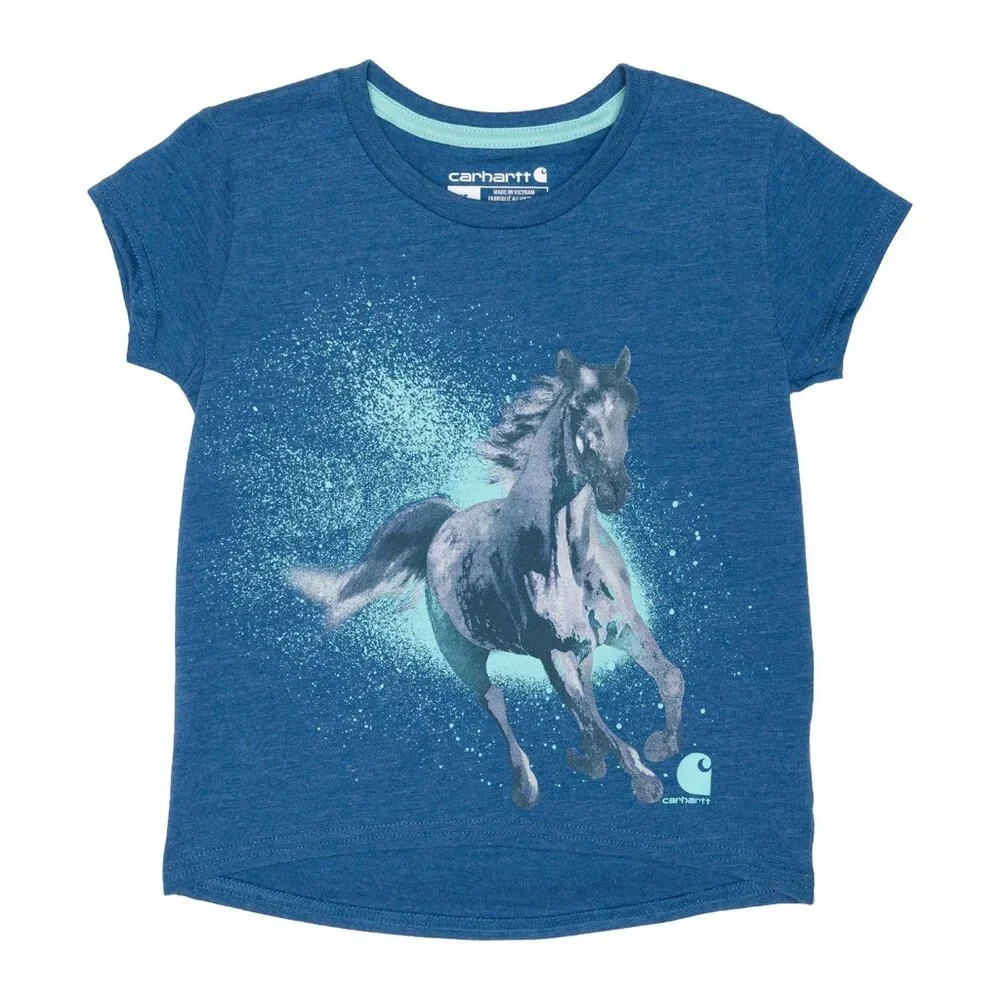Carhartt celestial horse tee 4T NWT